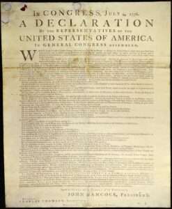 Declaration of Independence ‣ I Have An Idea Declaration of Independence